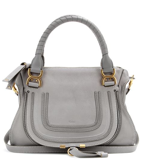 chloe marcie small grey|chloe marcie small vs medium.